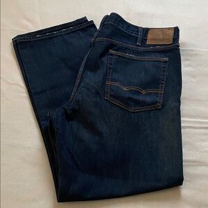 Mens American Eagle Denim Jeans 40 x 30 dark denim loose fit